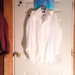 Puritan white mens dress shirt
